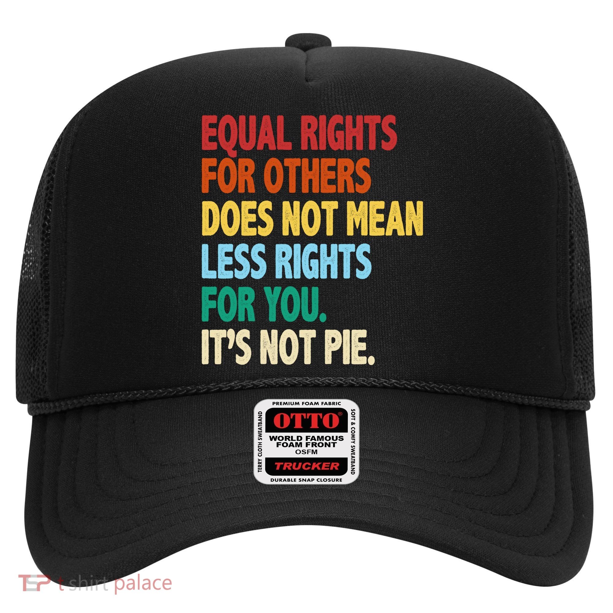 Equal Rights For Others Its Not Pie Hat