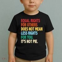 Equal Rights For Others Its Not Pie Toddler T-Shirt thumb 2