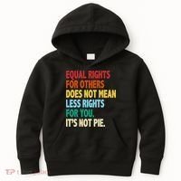 Equal Rights For Others Its Not Pie Kids Hoodie thumb 0