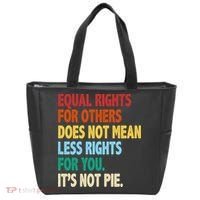 Equal Rights For Others Its Not Pie Tote Bag thumb 0