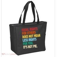 Equal Rights For Others Its Not Pie Tote Bag thumb 2