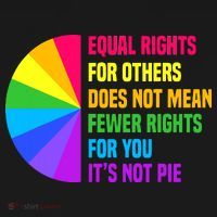 Equal Rights For Others Does Not Mean Fewer Rights For You Ornament thumb 1