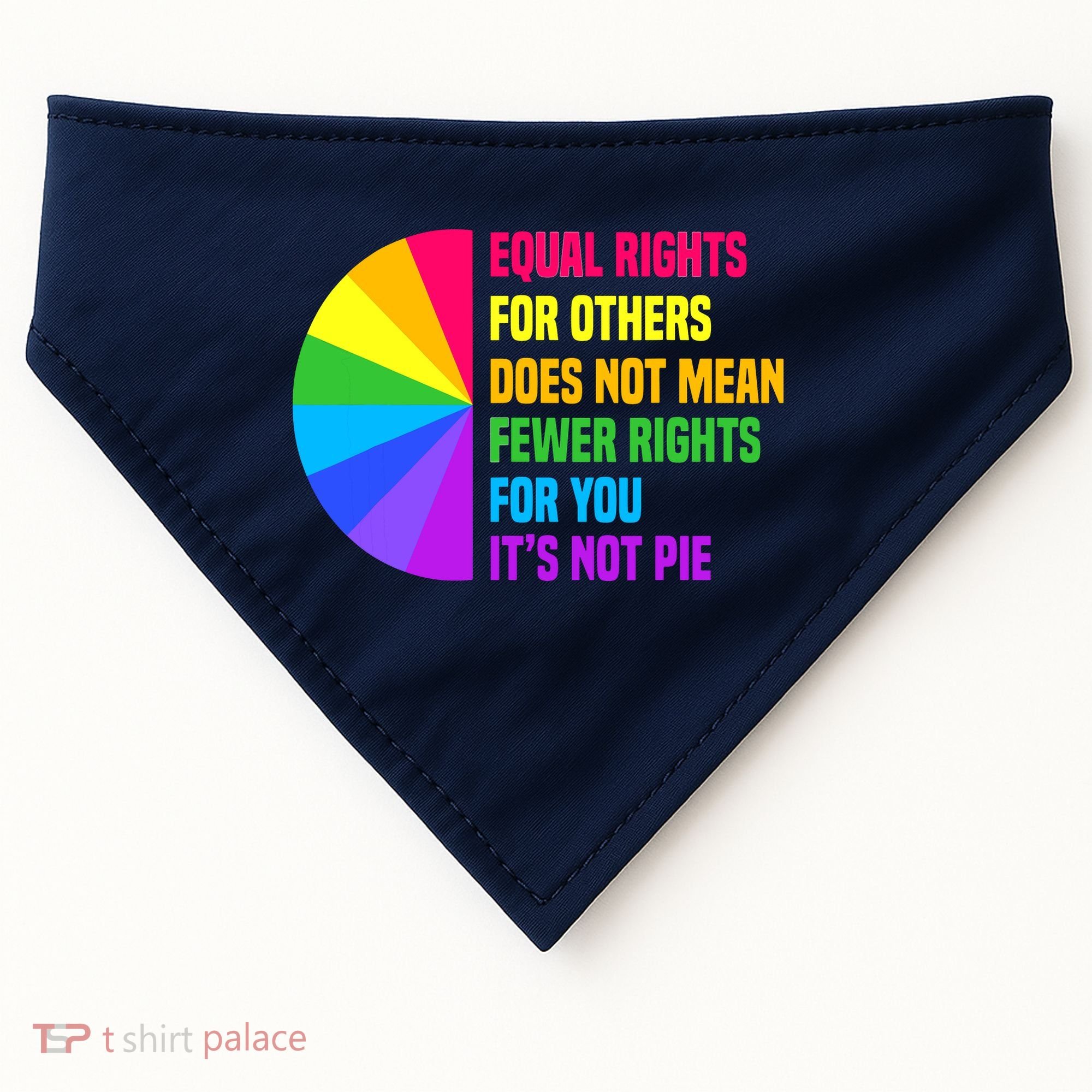 Equal Rights For Others Does Not Mean Fewer Rights For You USA-Made Doggie Bandana