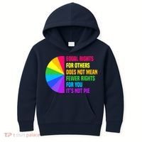 Equal Rights For Others Does Not Mean Fewer Rights For You Kids Hoodie thumb 0