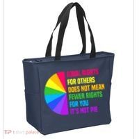 Equal Rights For Others Does Not Mean Fewer Rights For You Tote Bag thumb 2