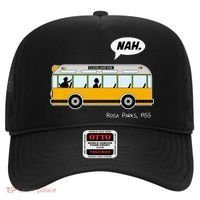 Equality Rosa Freedom Civil Rights Parks Afro Gift Premium Hat thumb 0