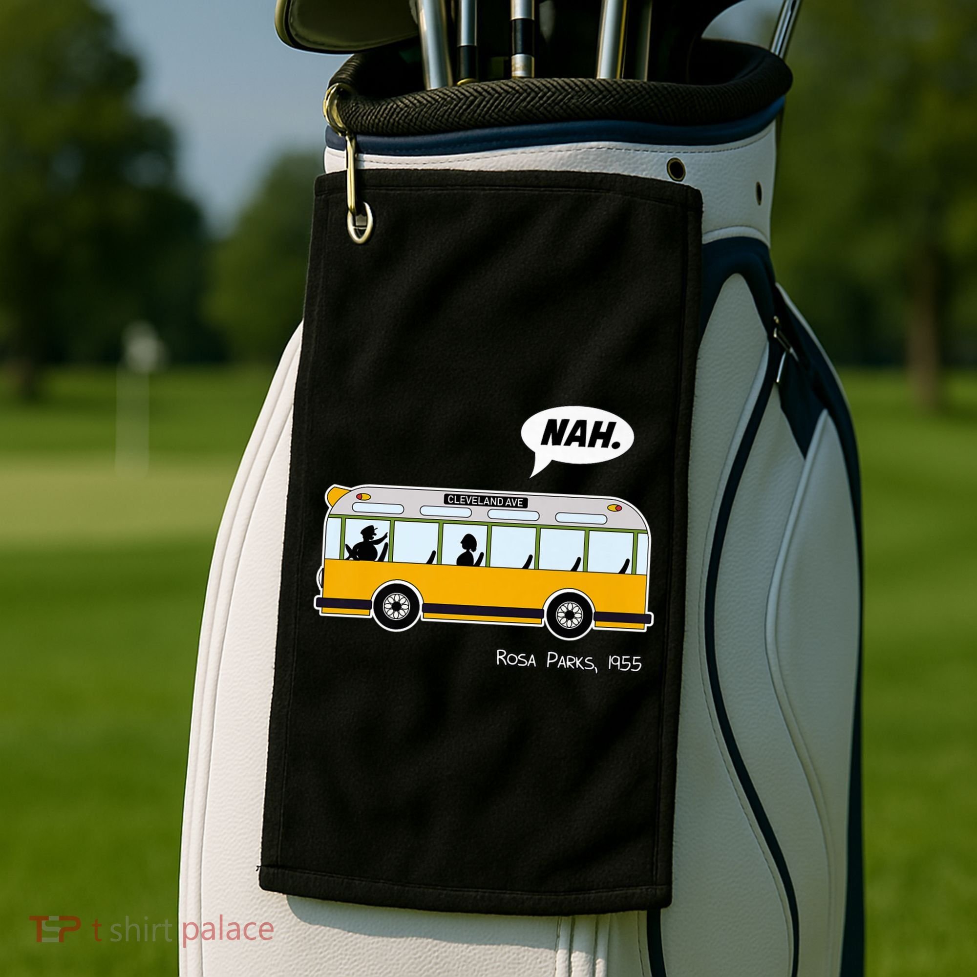 Equality Rosa Freedom Civil Rights Parks Afro Gift Premium Golf Towel