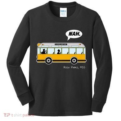 Equality Rosa Freedom Civil Rights Parks Afro Gift Premium Kids Long Sleeve Shirt