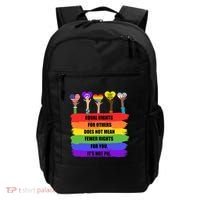 Equal Rights For Others LGBT Pride Month 2022 Backpack thumb 0