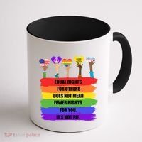 Equal Rights For Others LGBT Pride Month 2022 Coffee Mug thumb 1
