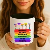 Equal Rights For Others LGBT Pride Month 2022 Coffee Mug thumb 3