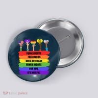 Equal Rights For Others LGBT Pride Month 2022 Button thumb 0