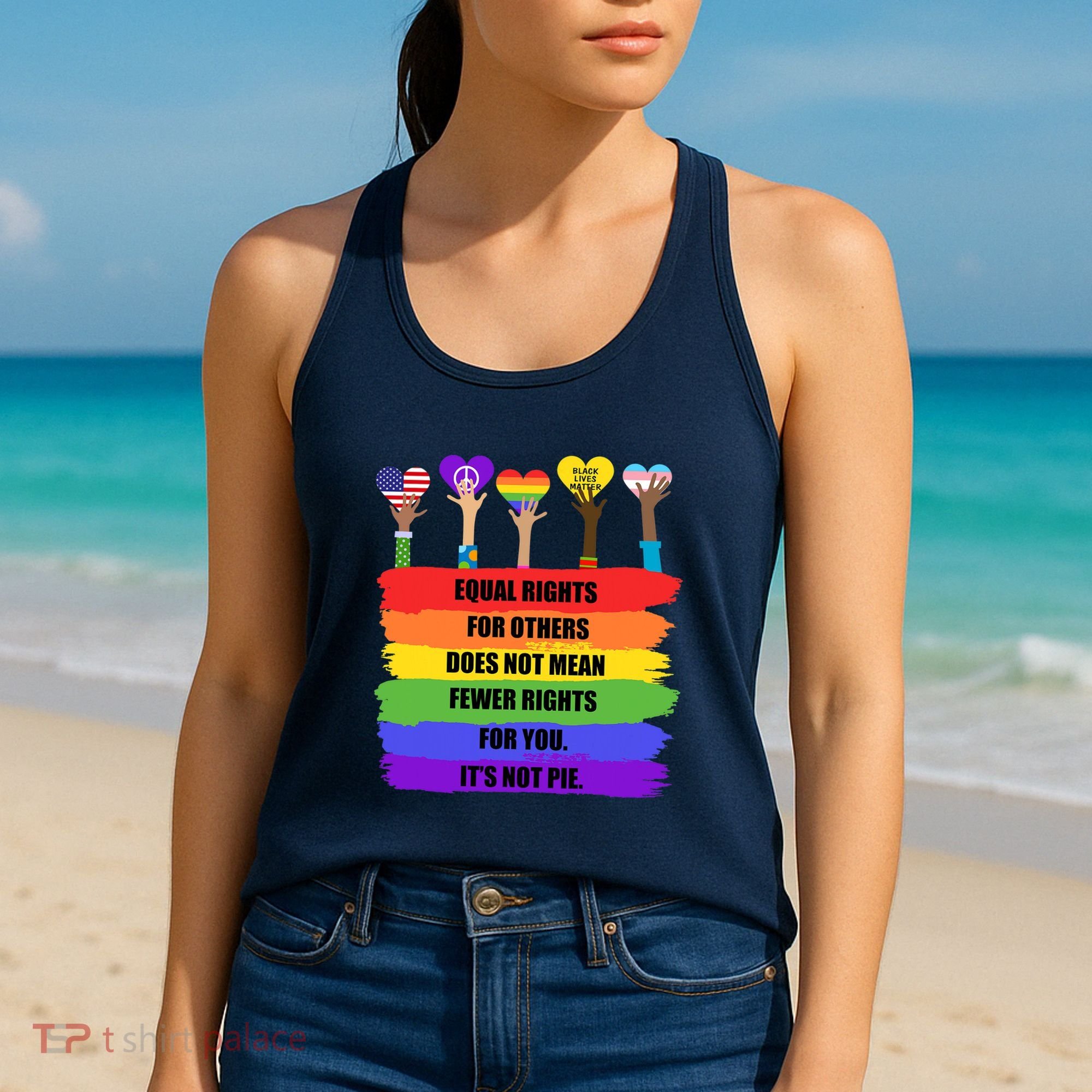 Equal Rights For Others LGBT Pride Month 2022 Women's Tank Top