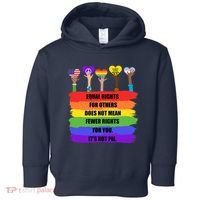 Equal Rights For Others LGBT Pride Month 2022 Toddler Hoodie thumb 0