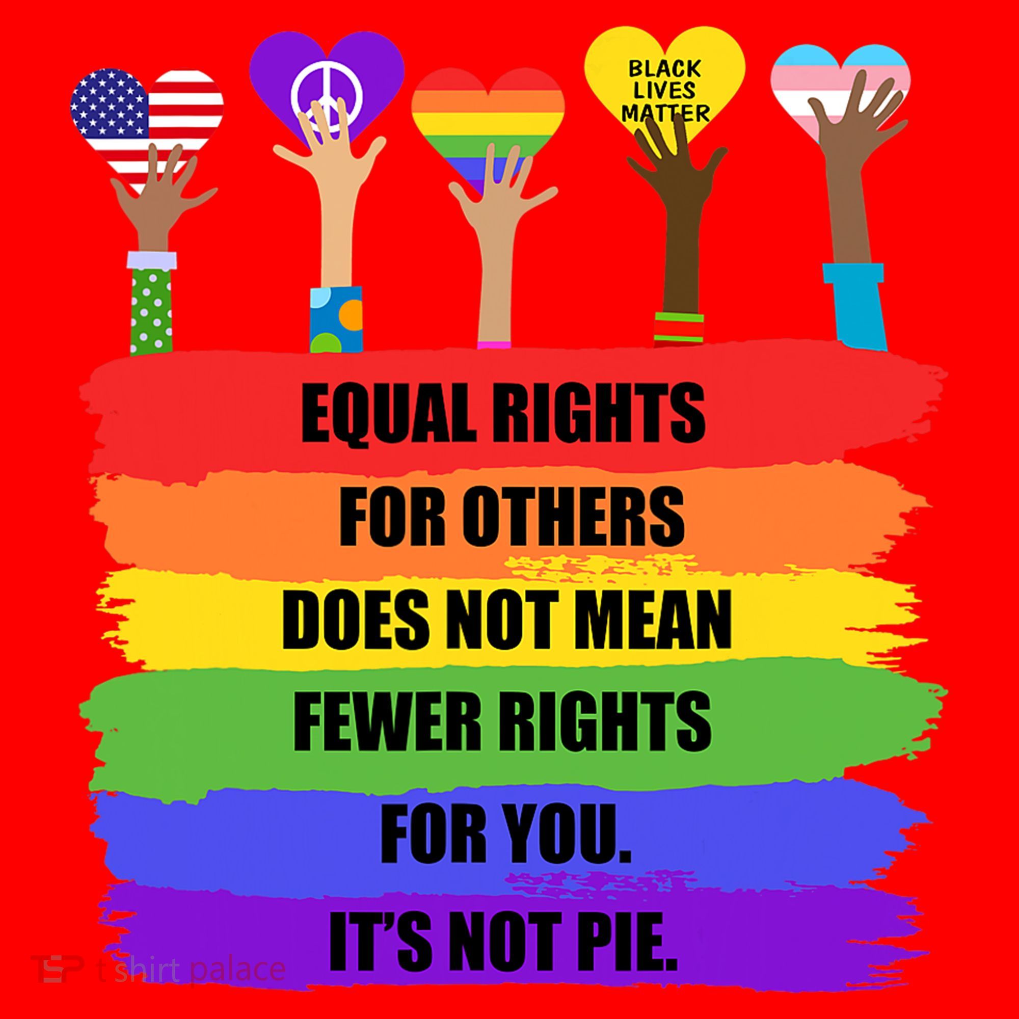 Equal Rights For Others LGBT Pride Month 2022 Santa Hat