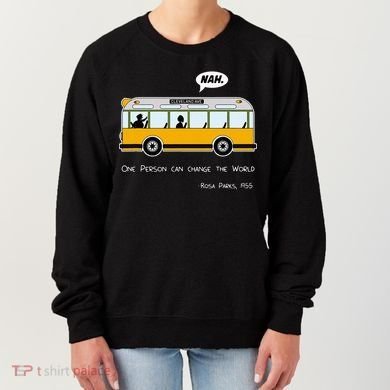Equality Rosa Freedom Civil Rights Parks Afro Women's Sweatshirt
