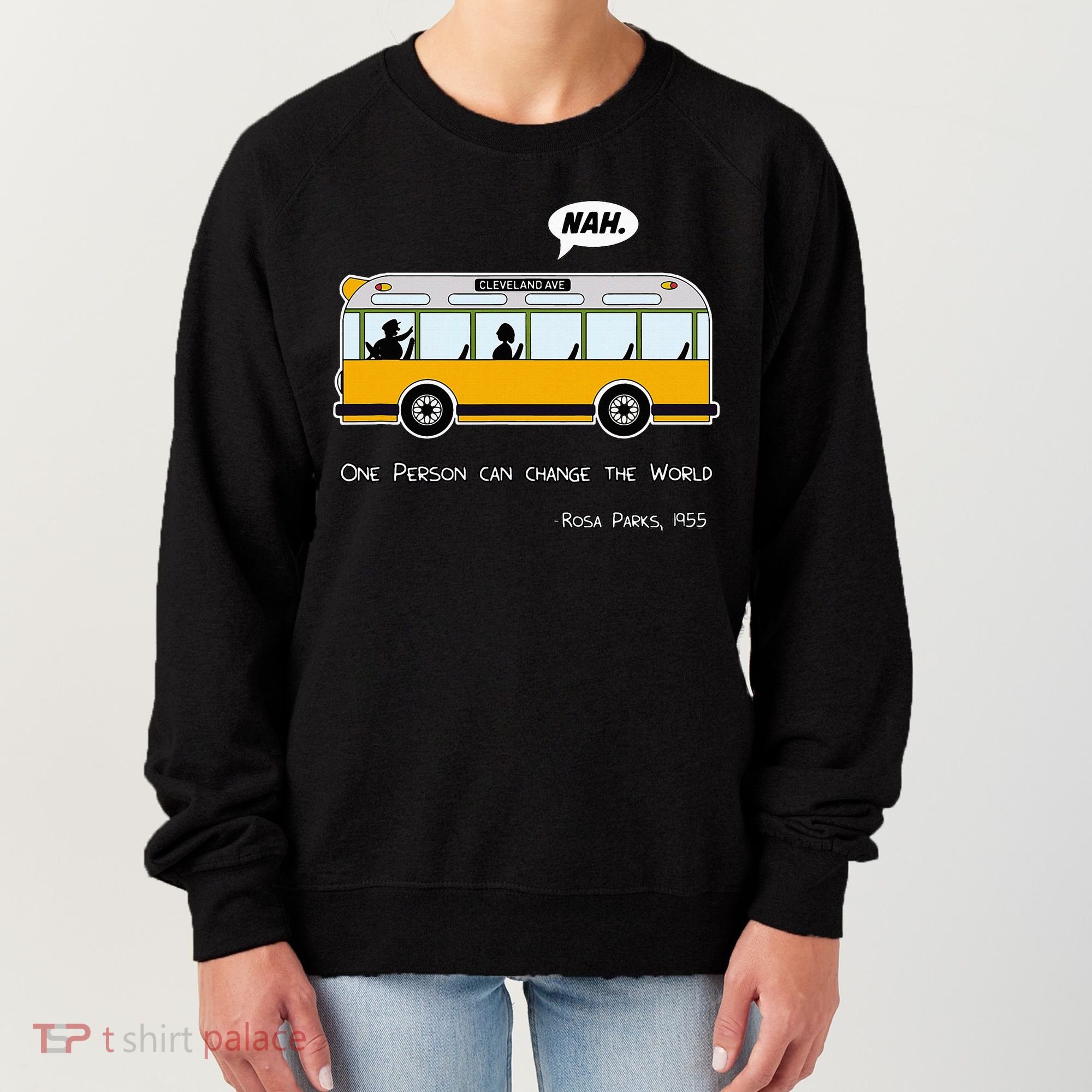 Equality Rosa Freedom Civil Rights Parks Afro Women's Sweatshirt