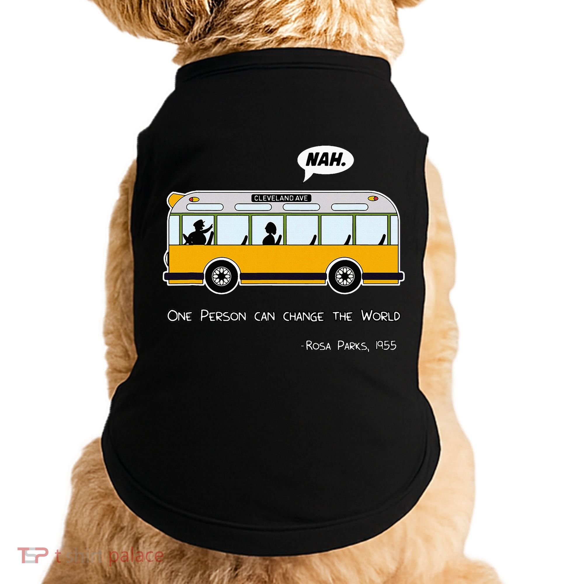 Equality Rosa Freedom Civil Rights Parks Afro Doggie Tank