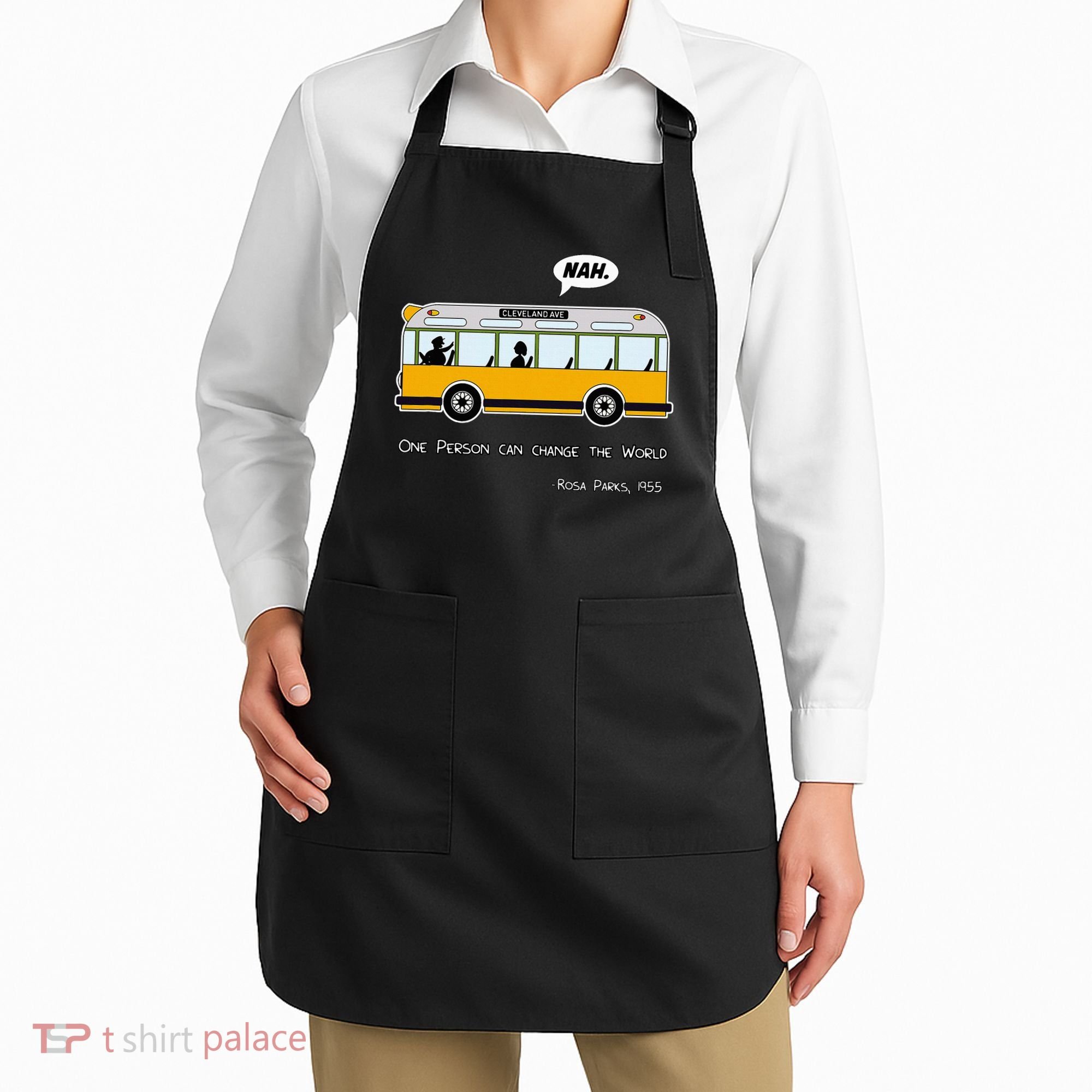 Equality Rosa Freedom Civil Rights Parks Afro Apron
