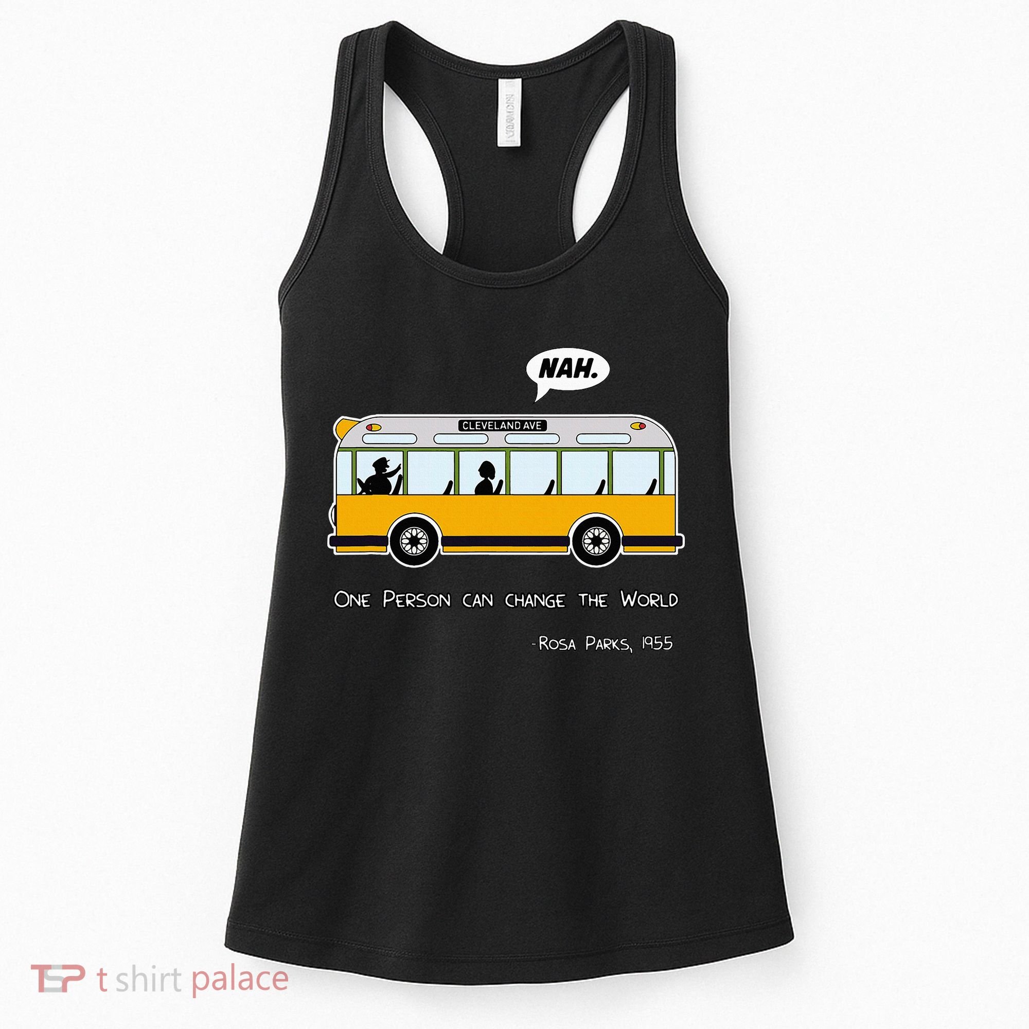 Equality Rosa Freedom Civil Rights Parks Afro Women's Tank Top