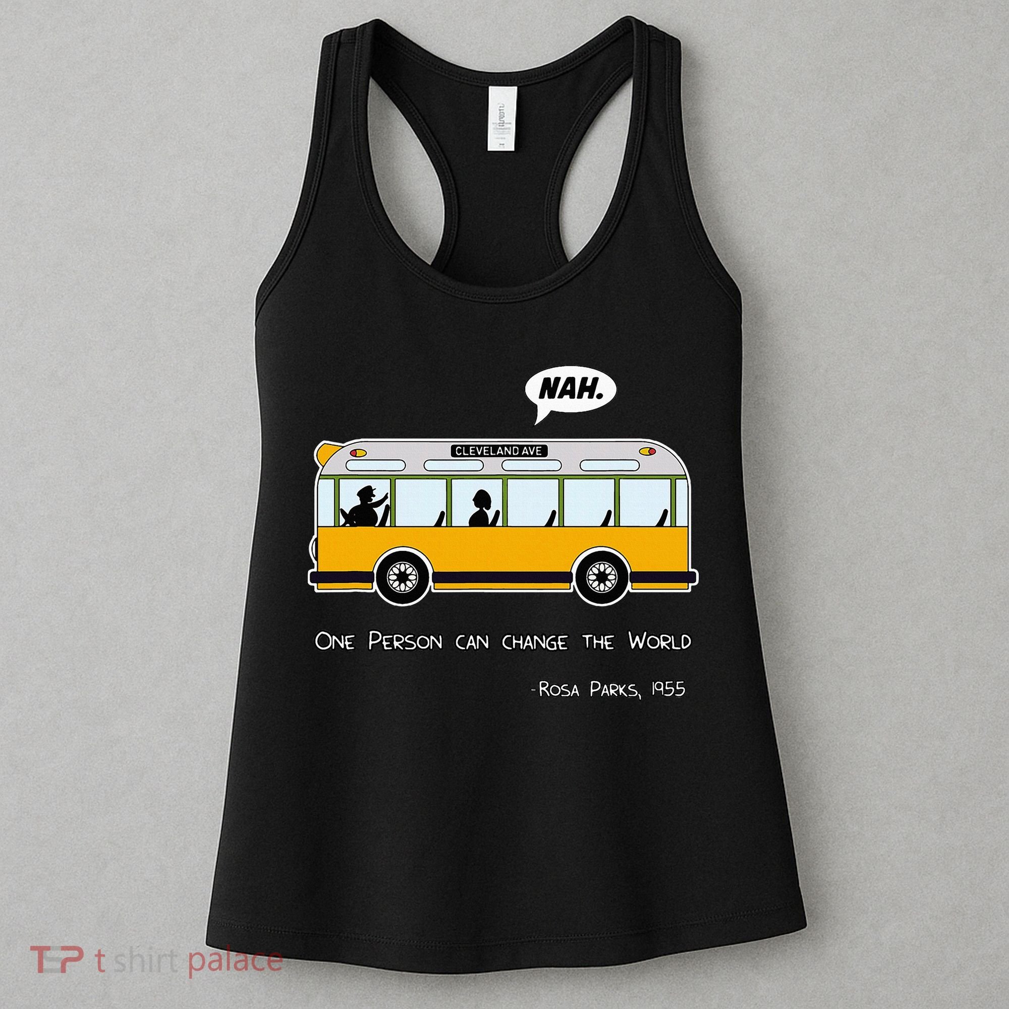 Equality Rosa Freedom Civil Rights Parks Afro Women's Tank Top