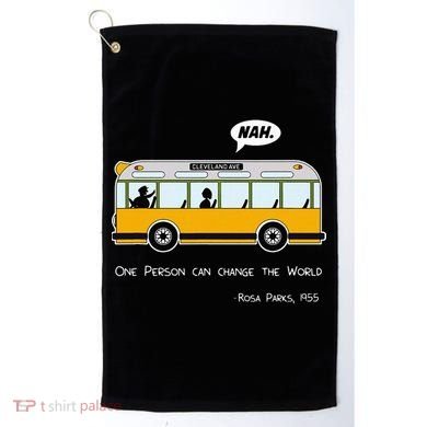 Equality Rosa Freedom Civil Rights Parks Afro Golf Towel