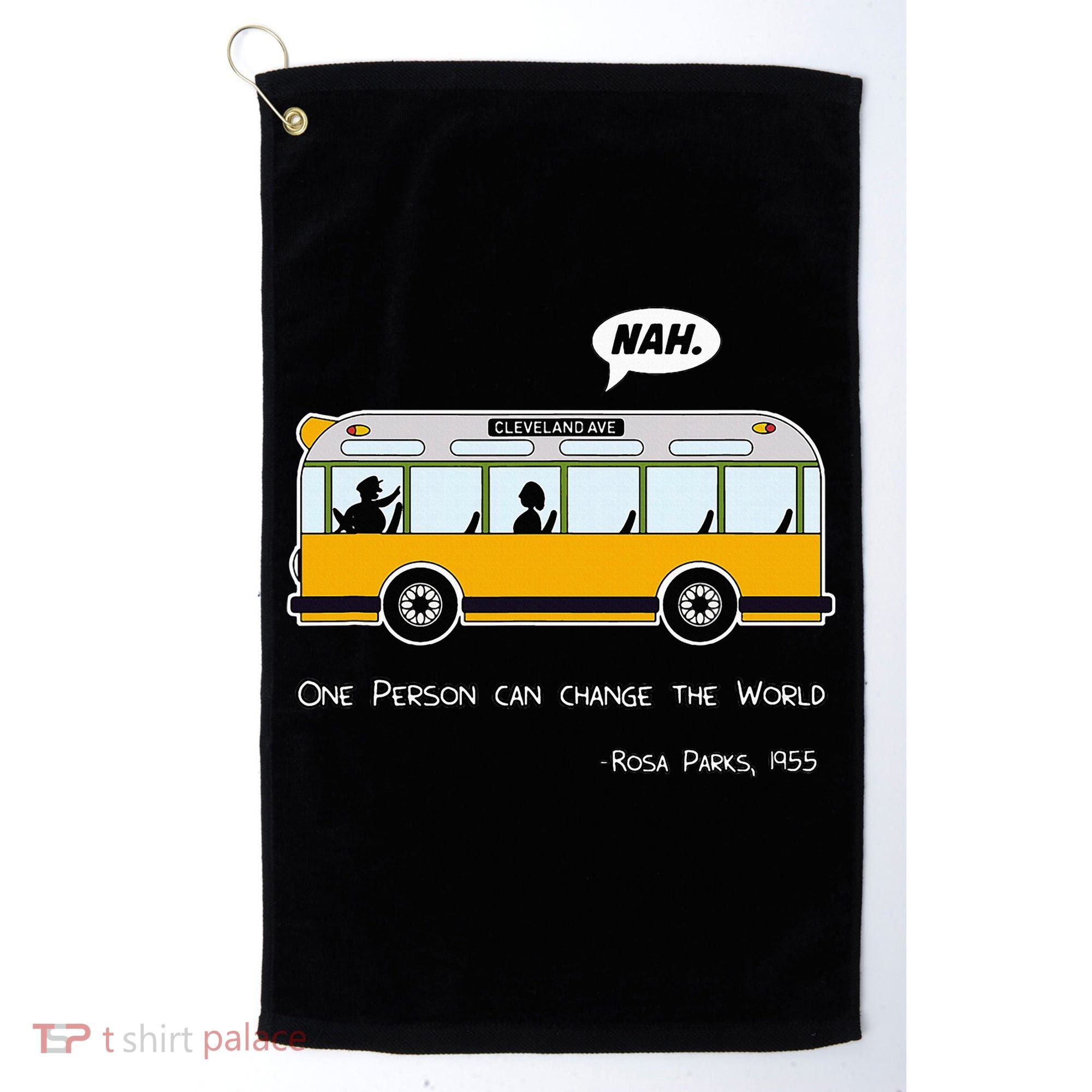 Equality Rosa Freedom Civil Rights Parks Afro Golf Towel