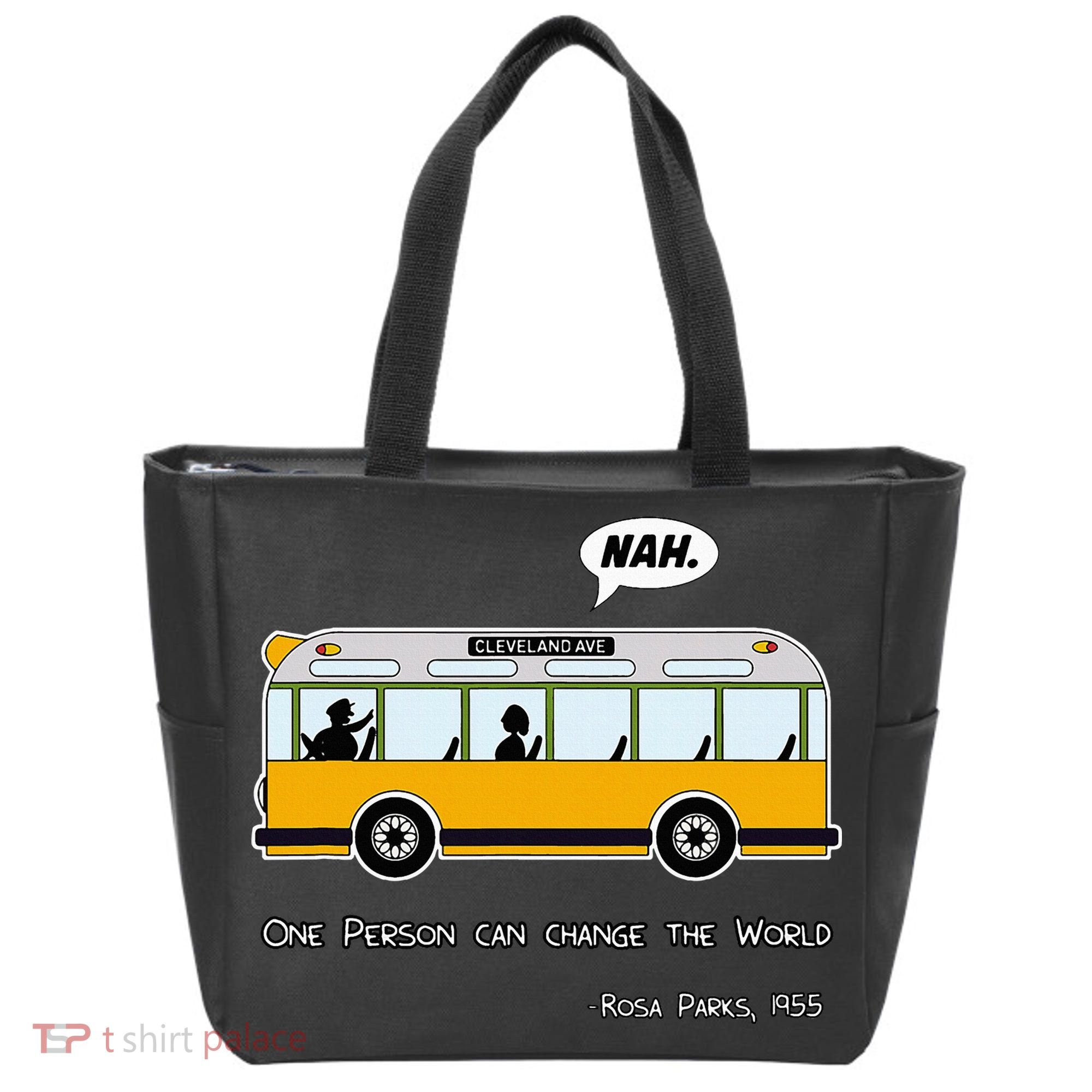 Equality Rosa Freedom Civil Rights Parks Afro Tote Bag