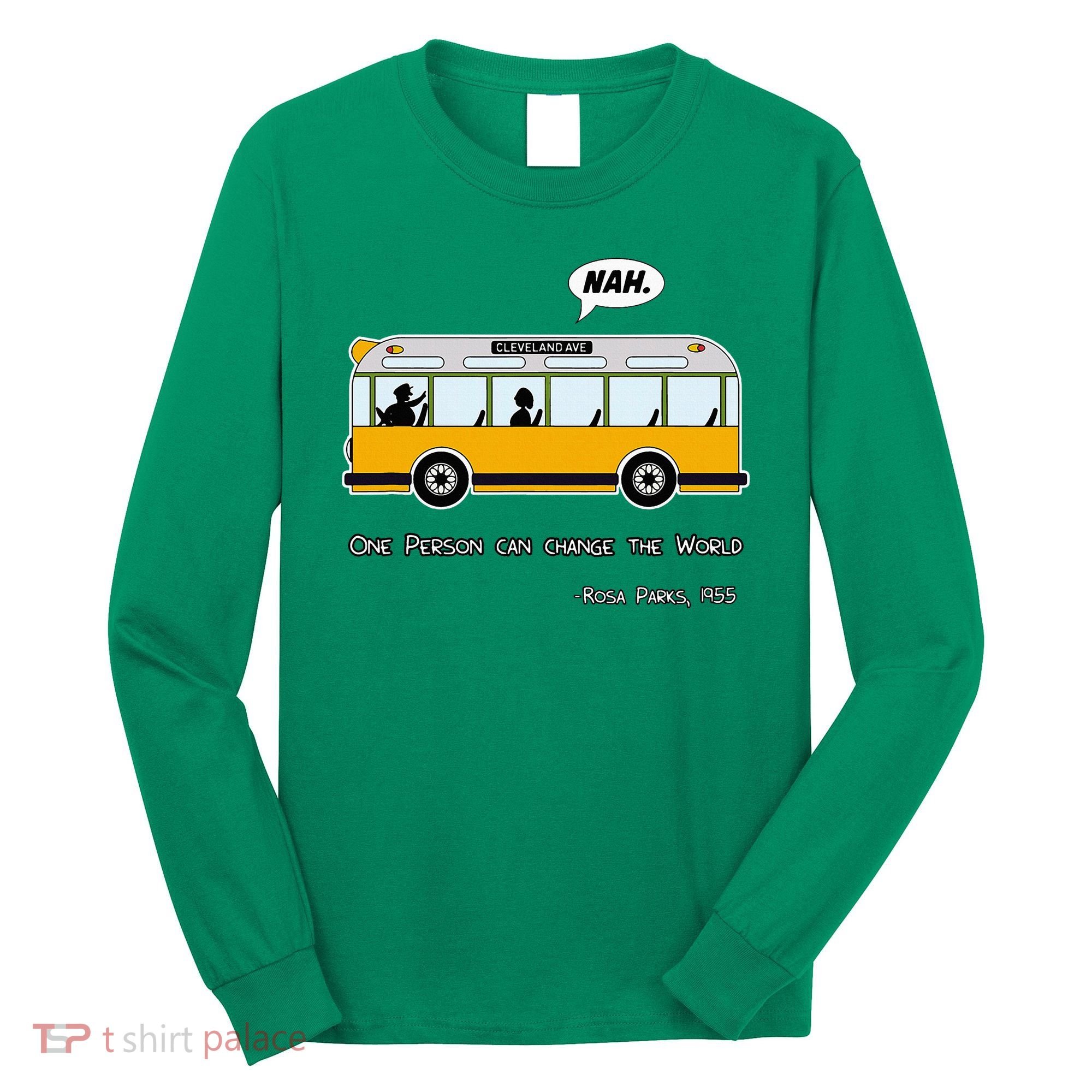 Equality Rosa Freedom Civil Rights Parks Afro Long Sleeve Shirt