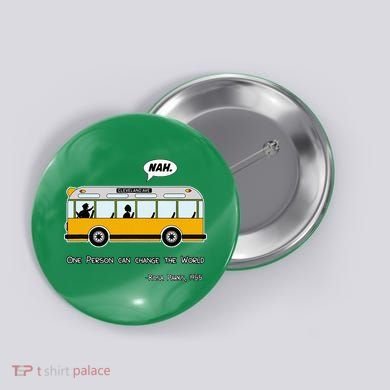 Equality Rosa Freedom Civil Rights Parks Afro Button