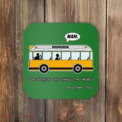 Equality Rosa Freedom Civil Rights Parks Afro Coaster