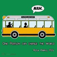 Equality Rosa Freedom Civil Rights Parks Afro Ornament thumb 1