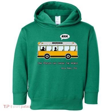 Equality Rosa Freedom Civil Rights Parks Afro Toddler Hoodie