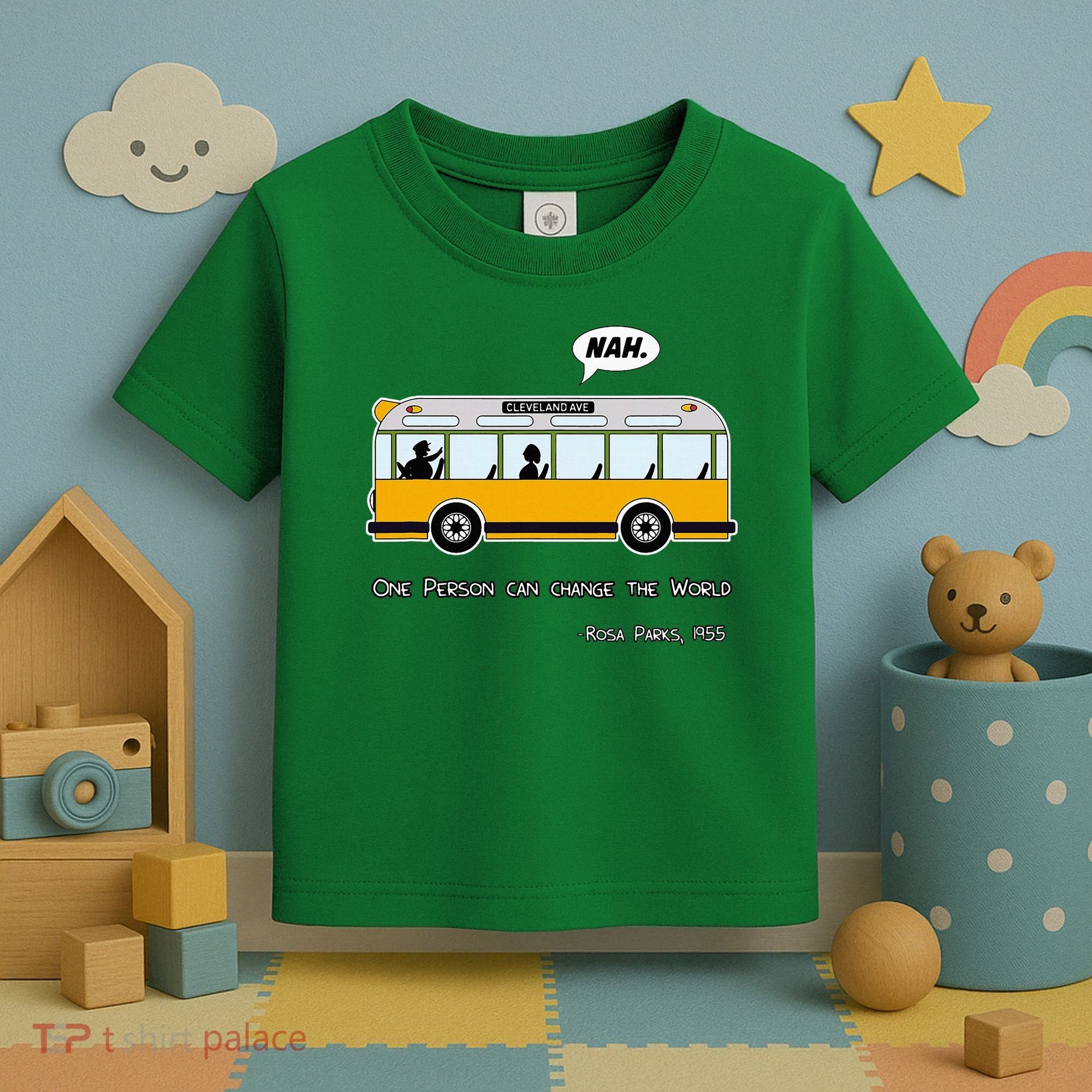 Equality Rosa Freedom Civil Rights Parks Afro Toddler T-Shirt