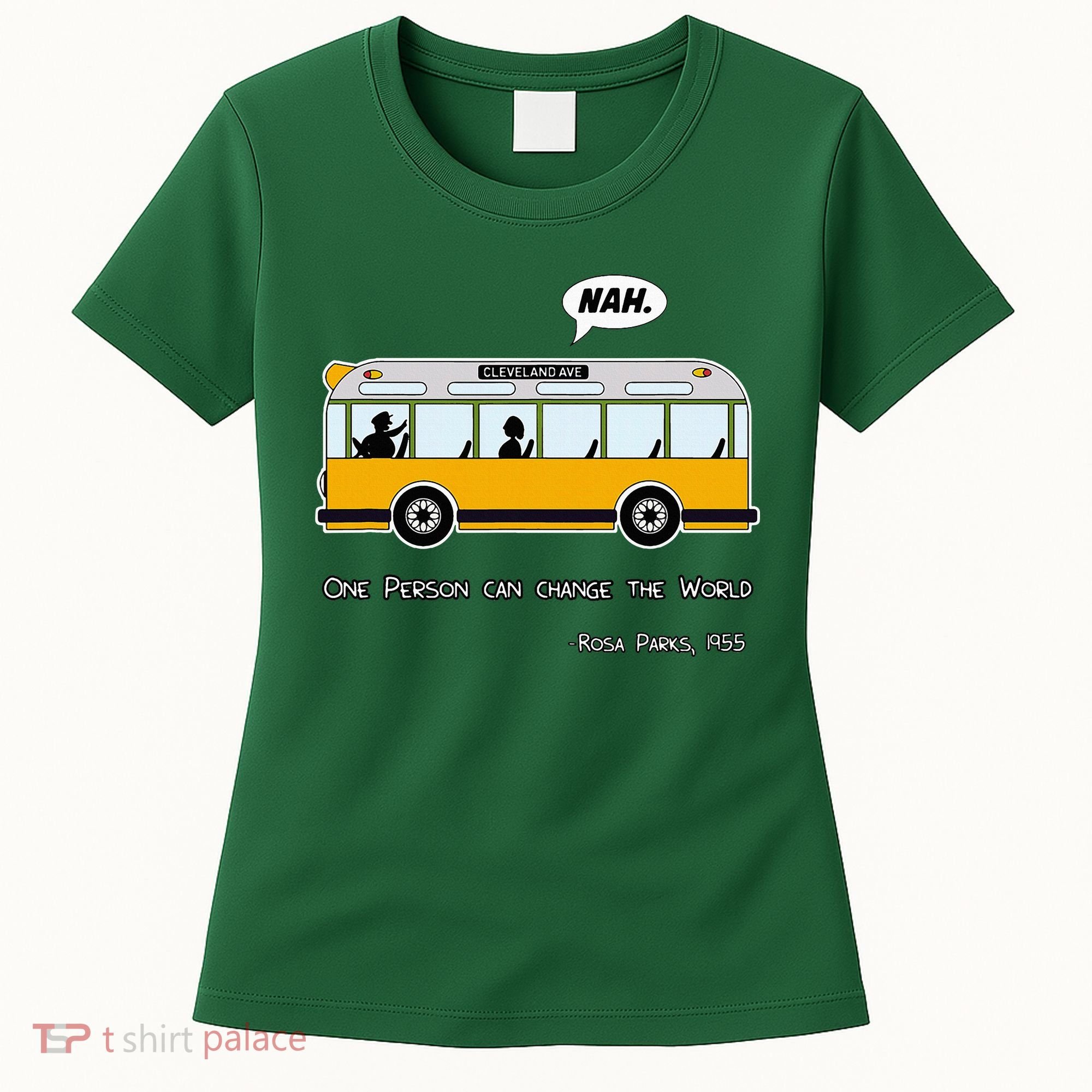 Equality Rosa Freedom Civil Rights Parks Afro Women's T-Shirt