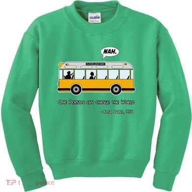 Equality Rosa Freedom Civil Rights Parks Afro Kids Sweatshirt