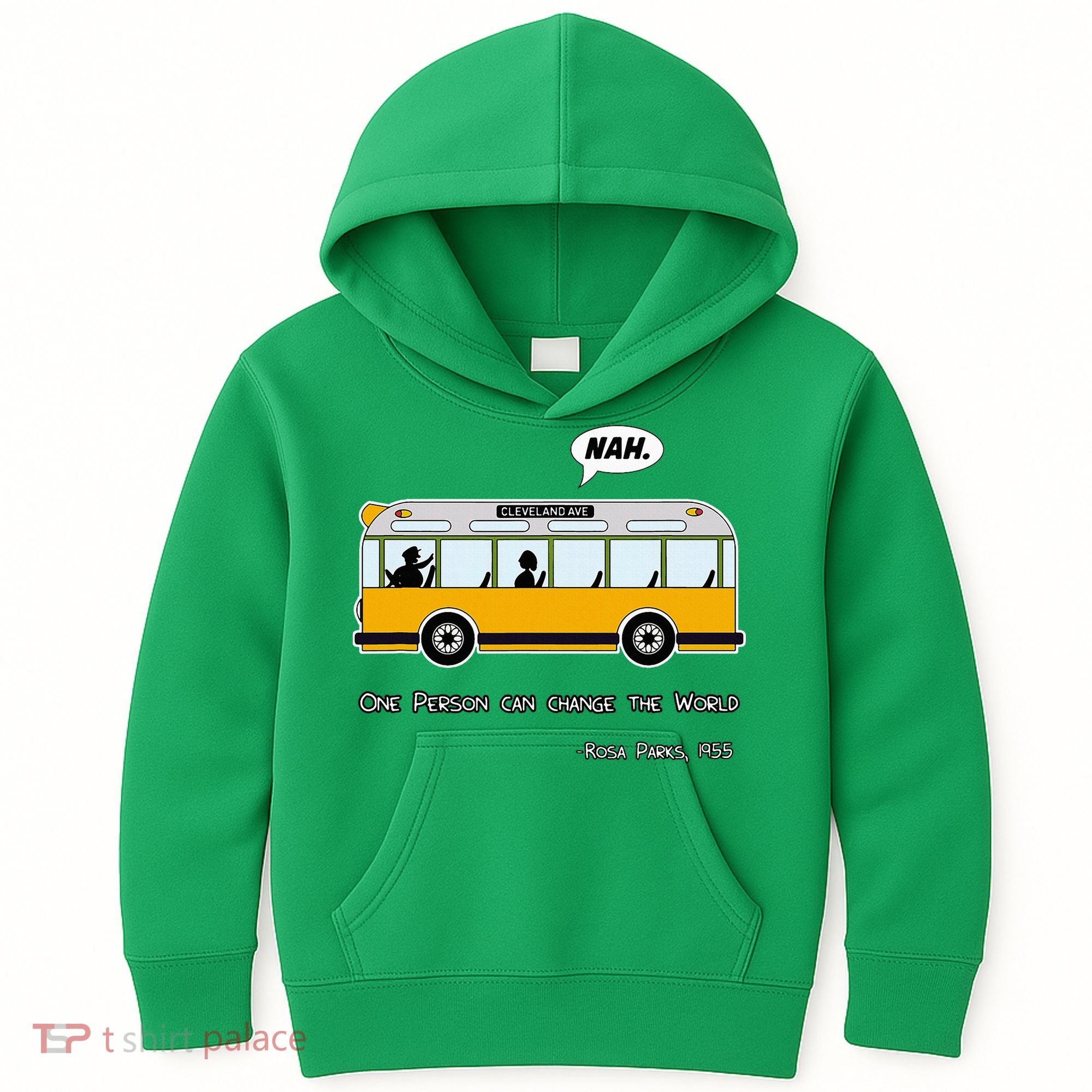 Equality Rosa Freedom Civil Rights Parks Afro Kids Hoodie