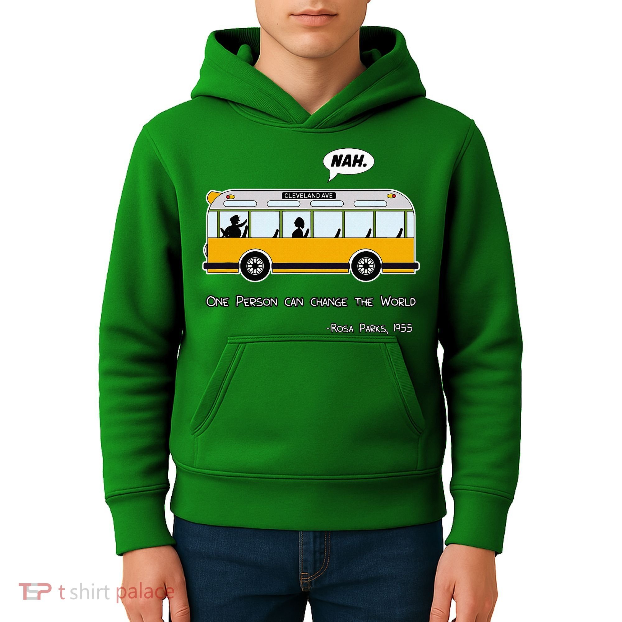 Equality Rosa Freedom Civil Rights Parks Afro Kids Hoodie