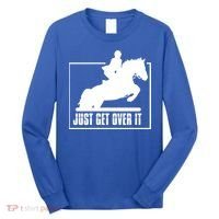 English Riding Hunter Jumper Horse Riding Gift Long Sleeve Shirt thumb 0