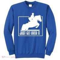 English Riding Hunter Jumper Horse Riding Gift Sweatshirt thumb 0