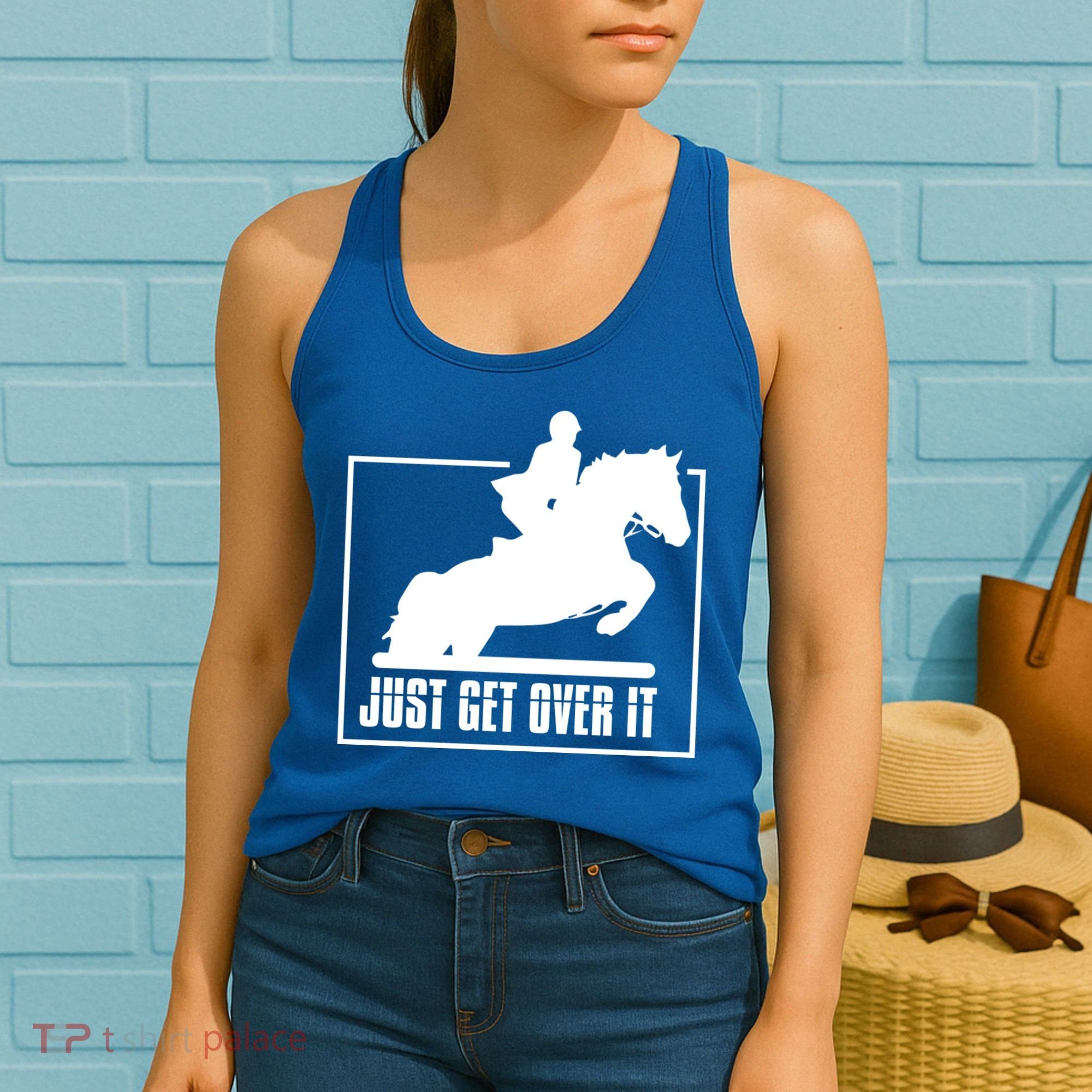 English Riding Hunter Jumper Horse Riding Gift Women's Tank Top