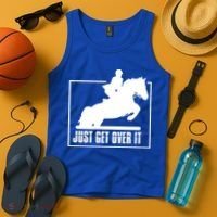 English Riding Hunter Jumper Horse Riding Gift Tank Top thumb 4