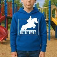 English Riding Hunter Jumper Horse Riding Gift Kids Hoodie thumb 2