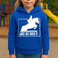 English Riding Hunter Jumper Horse Riding Gift Kids Hoodie thumb 3