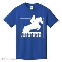 English Riding Hunter Jumper Horse Riding Gift Kids T-Shirt thumb 0