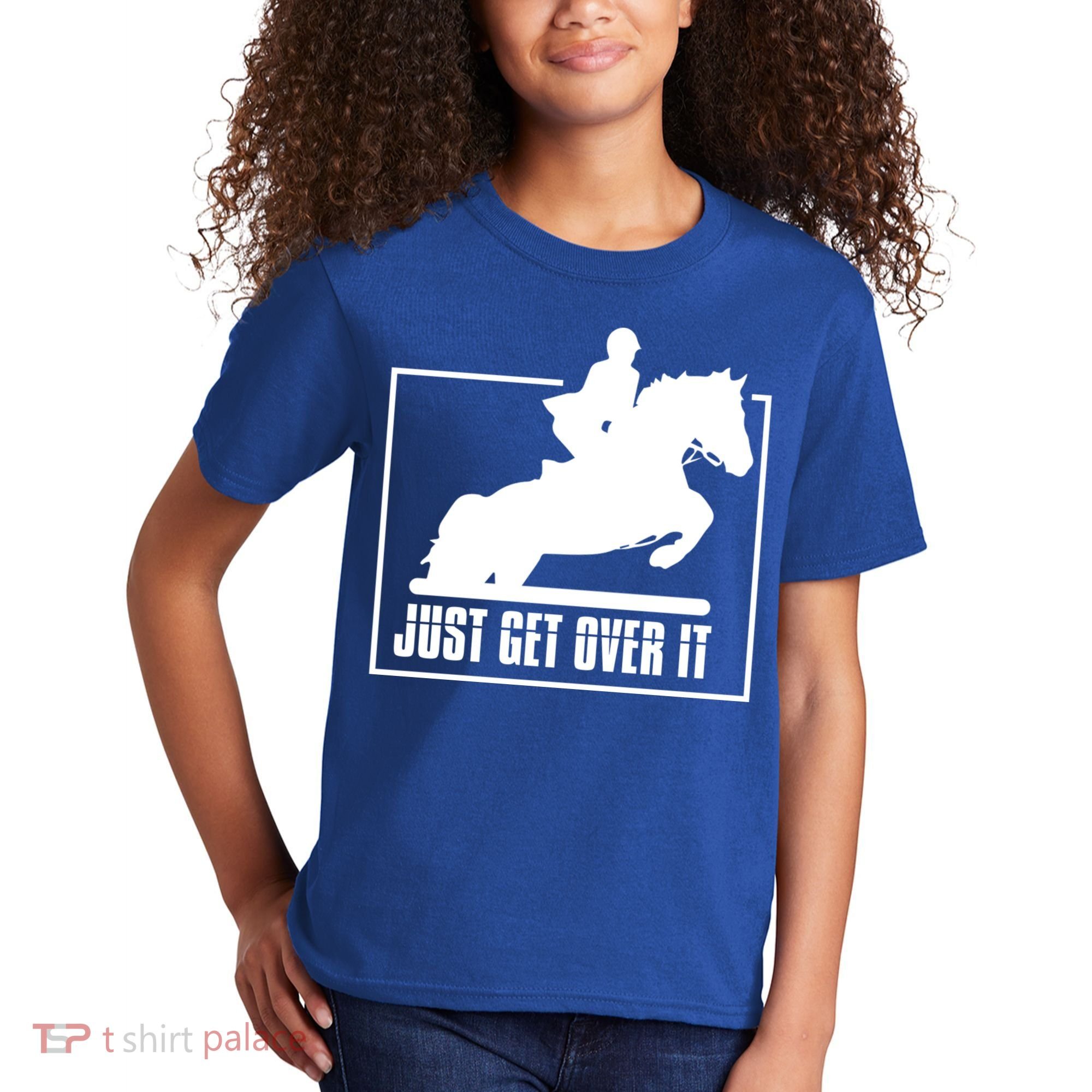 English Riding Hunter Jumper Horse Riding Gift Kids T-Shirt