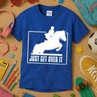 English Riding Hunter Jumper Horse Riding Gift Kids T-Shirt thumb 3