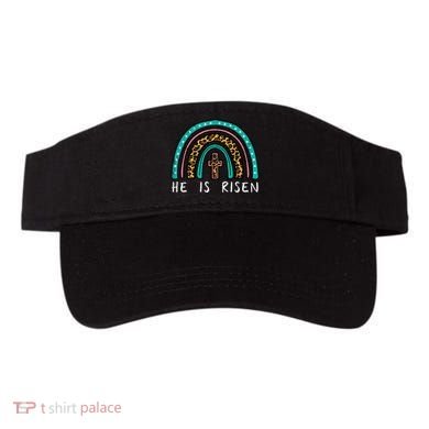 Easter Rainbow He Is Risen Religious Christian Girl Visor
