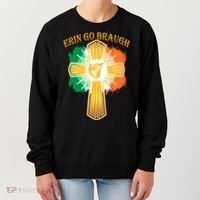 Erin Go Braugh St. Patrick's Day Women's Sweatshirt thumb 0