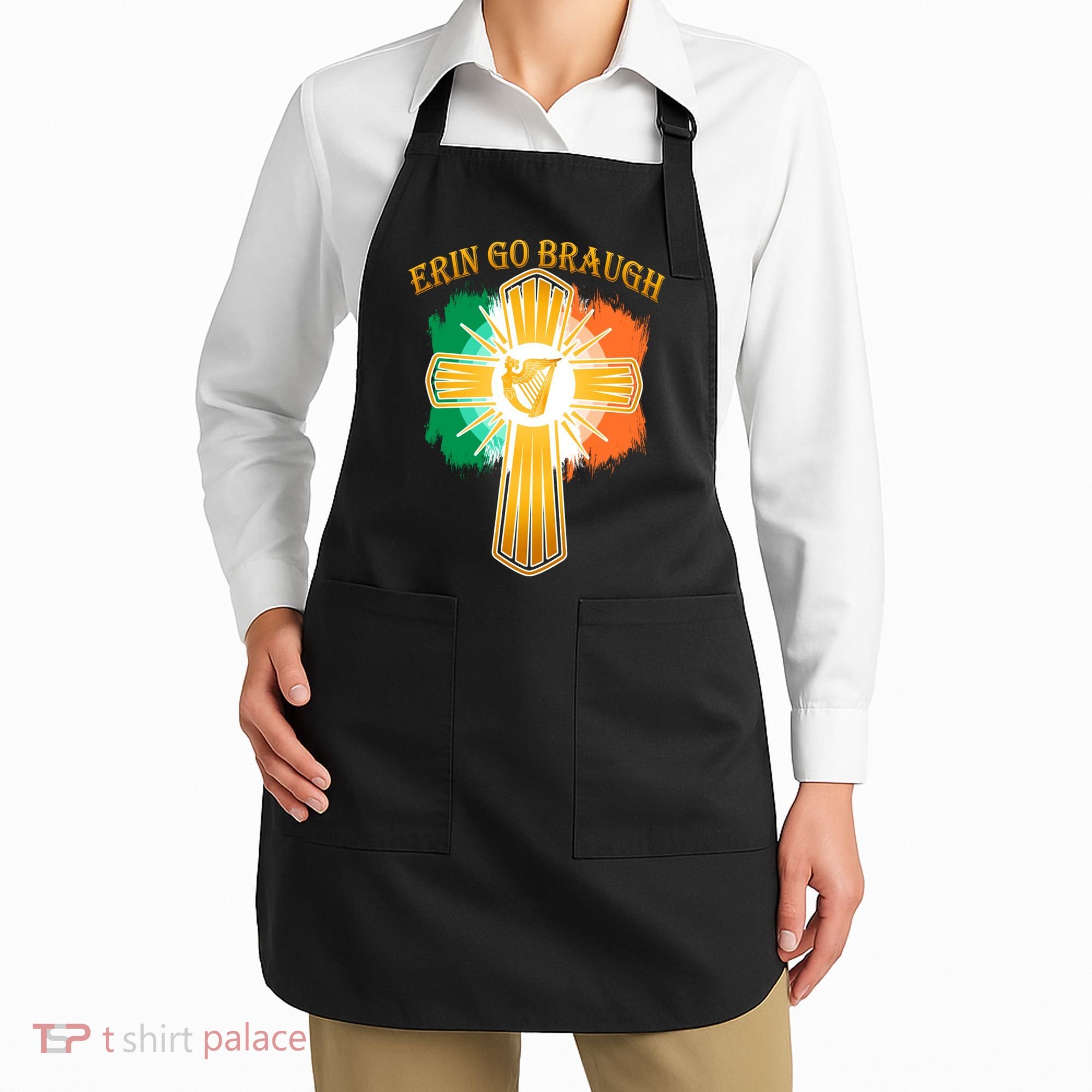 Erin Go Braugh St. Patrick's Day Apron